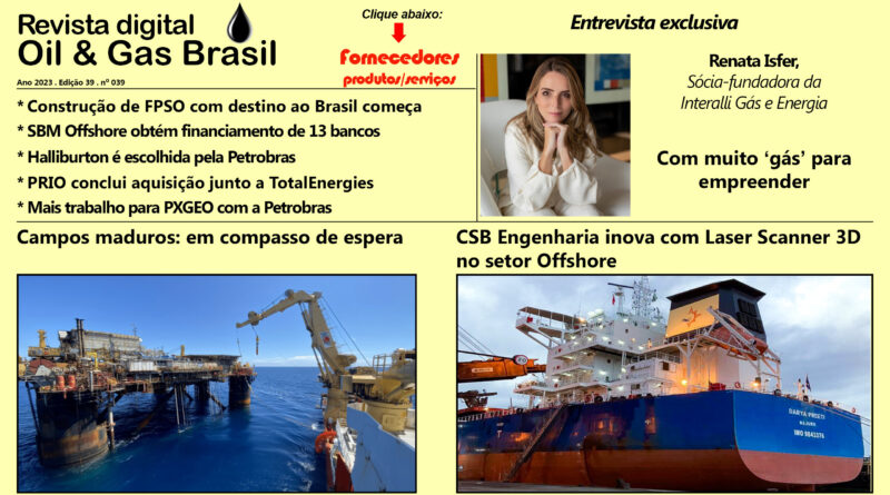 Edição de abril no ar Revista digital Oil Gas Brasil