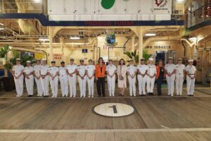 Primeiro navio afretado pela Petrobras entregue no Programa Mar Aberto é batizado no Rio de Janeiro