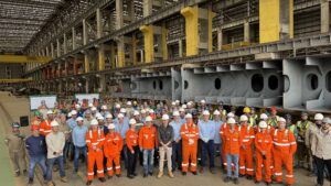 Estaleiro Rio Grande dá início à construção dos navios Handymax encomendados pela Transpetro